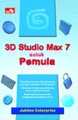 Cover Buku 3D Studio Max 7 untuk Pemula