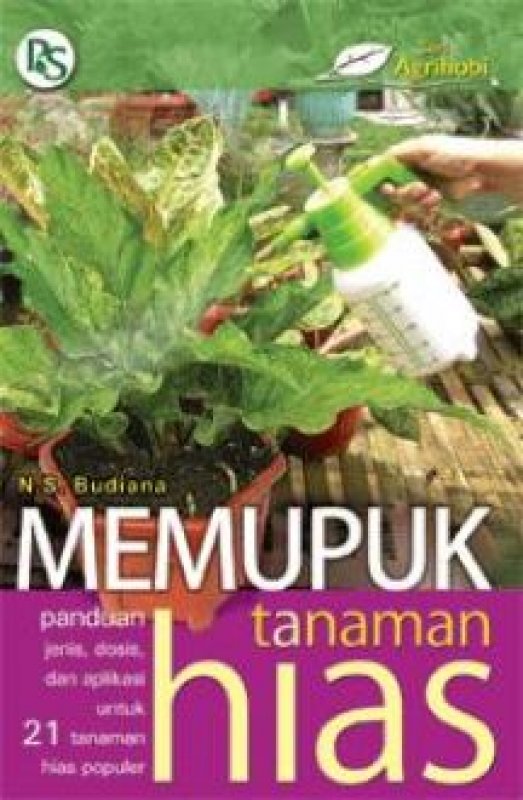 Cover Buku MEMUPUK TANAMAN HIAS