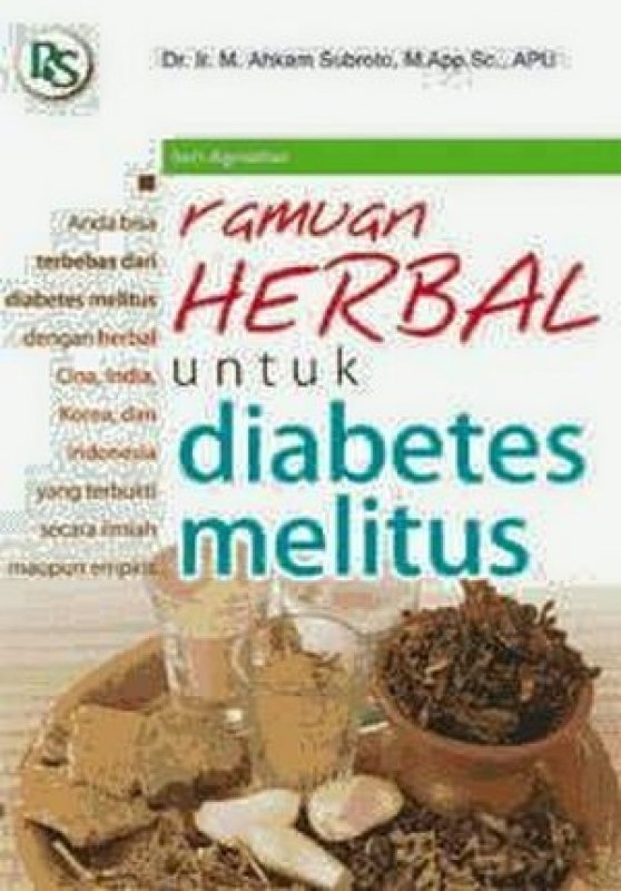 Cover Buku Ramuan Herbal untuk Diabetes Melitus