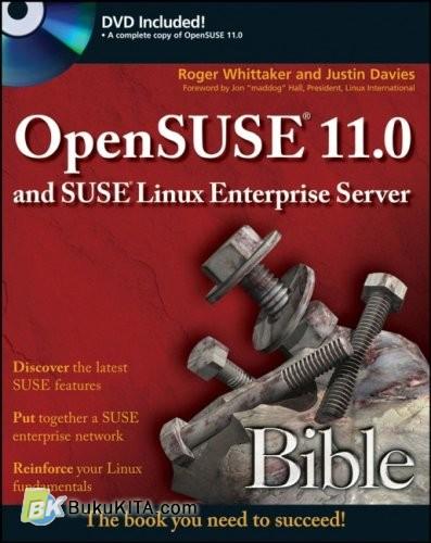 Cover Buku OpenSuse 11.0 And Suse Linux Enterprise Server Bible
