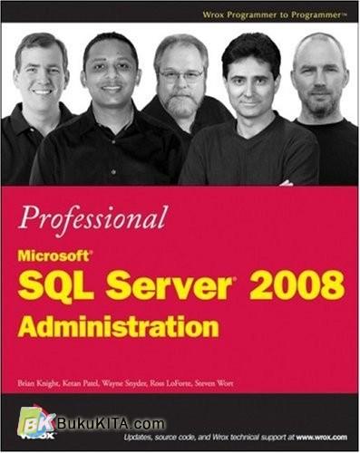 Cover Buku Professional Microsoft SQL Server 2008 Administration