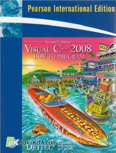 Cover Buku Visual C++ 2008 How To Program, 2e