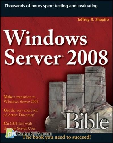 Cover Buku Windows Server 2008 Bible