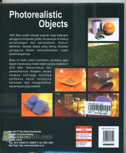 Cover Belakang Buku Photorealistic Objects