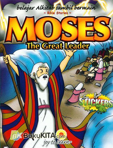 Cover Buku Seri Kisah Alkitab: Moses The Great Leader - Musa Pemimpin Yang Besar