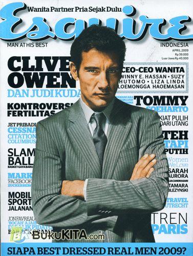 Cover Buku Esquire #26 - April 2009