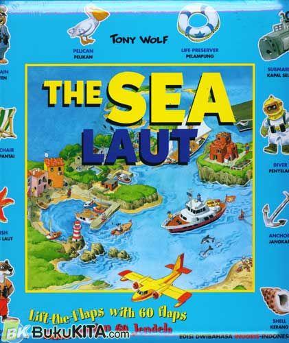 Cover Buku Buku dengan 60 Jendela: Laut - Sea