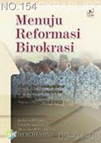 Cover Buku Menuju Reformasi Birokrasi