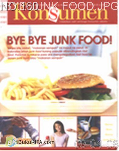 Cover Buku Rambu Konsumen no 11 : BYE BYE JUNK FOOD!
