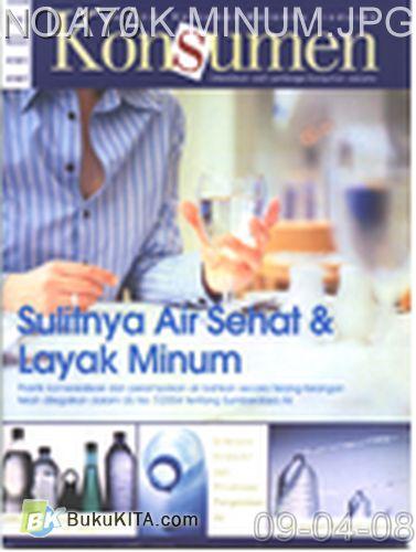 Cover Buku Rambu Konsumen no 12 : SULITNYA AIR SEHAT DAN LAYAK MINUM