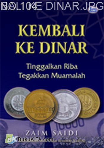 Cover Buku KEMBALI KE DINAR