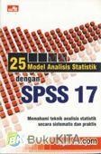 25 MODEL ANALISI STATISTIK DENGAN SPSS 17