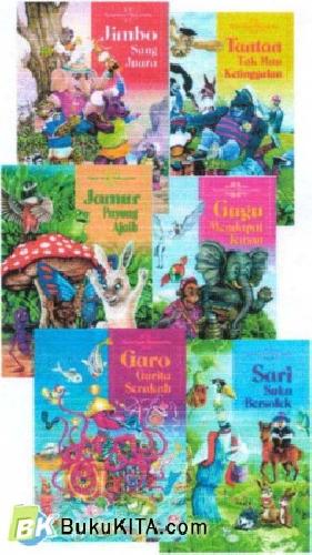 Cover Buku Seri Kisah-Kisah Margasatwa, Bilingual