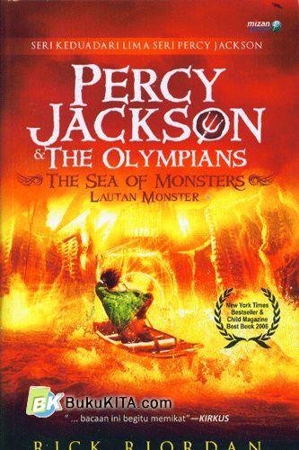 Cover Buku Percy Jackson & The Olympians 2 : The Sea Of Monster - Lautan Monster