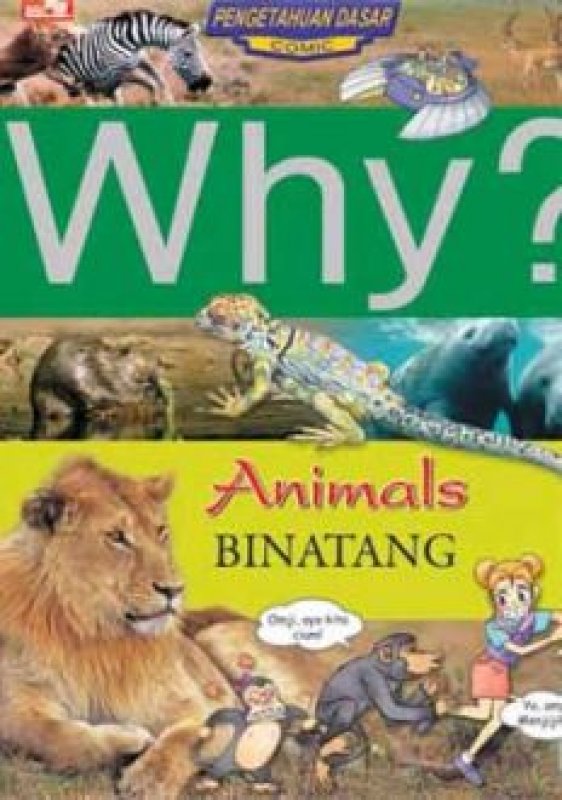 Cover Buku WHY? Animals