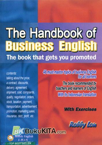 Cover Buku The Handbook of Business English