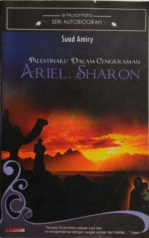 Cover Buku Palestina Dalam Cengkraman Ariel Sharon