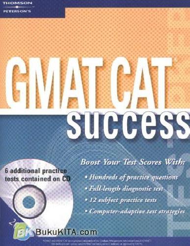 Cover Buku GMAT CAT Success 2003 - Special Offer