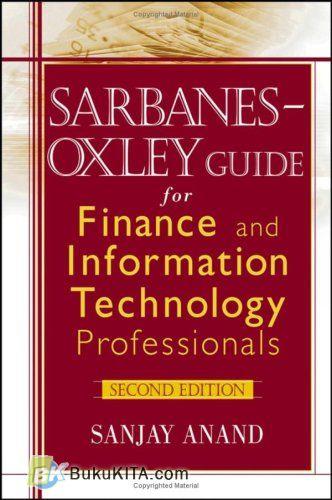 Cover Buku Sarbanes Oxley Guide For Finance Information Technology Professional, 2e