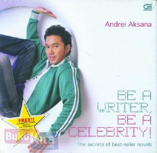 Cover Buku Be A Writer Be A Celebrity