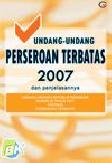 Cover Buku Undang-Undang Perseroan Terbatas 2007