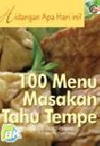 Cover Buku 100 Menu Masakan Tahu Tempe