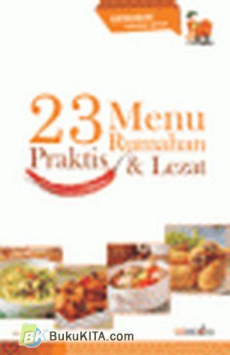 Cover Buku 23 Menu Rumahan Praktis dan Lezat