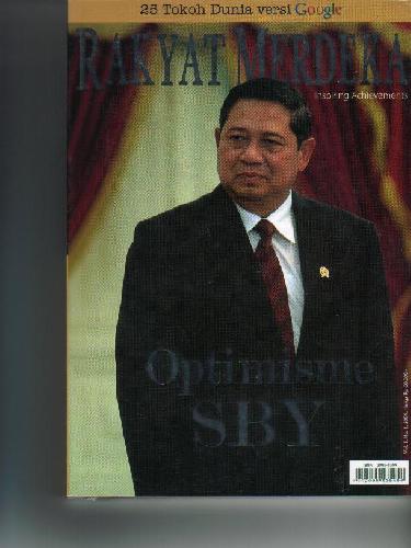 Cover Buku Optimisme SBY