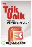 Cover Buku Trik Unik Microsoft PowerPoint 2007