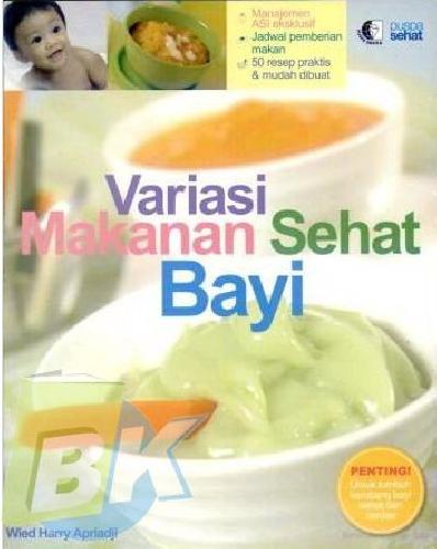 Cover Buku Variasi makanan sehat bayi Food Lovers