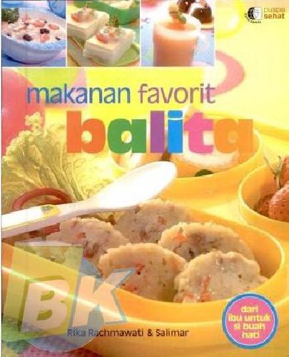 Cover Buku Makanan Favorit Balita
