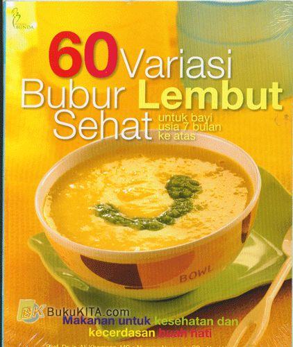 Cover Buku 60 variasi bubur lembut