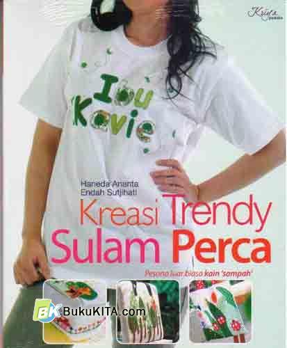 Cover Buku Kreasi Trendy Sulam Perca
