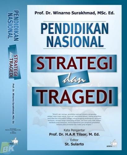 Cover Buku Pendidikan Nasional - Strategi dan Tragedi