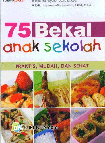 Cover Buku 75 Bekal Anak sekolah Food Lovers