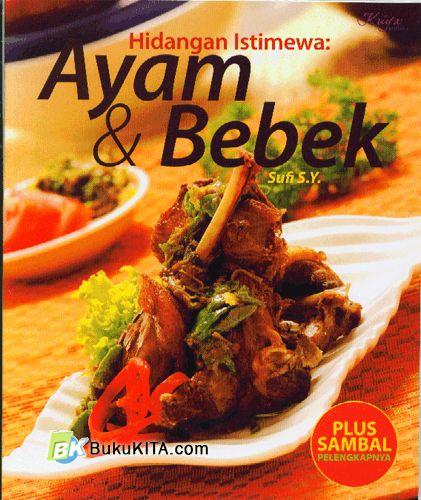 Cover Buku Hidangan Istimewa: Ayam & Bebek
