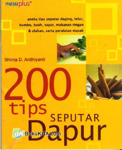 Cover Buku 200 Tips Seputar Dapur