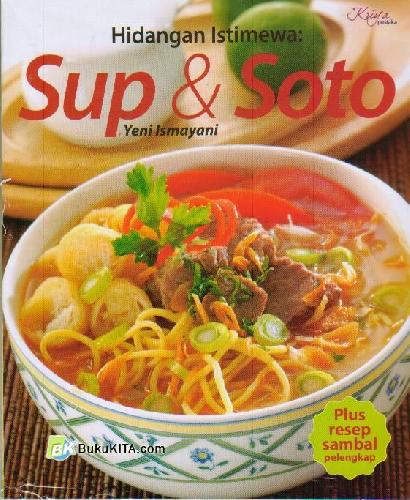 Cover Buku Hidangan Istimewa : Sup & Soto