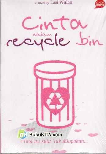 Cover Buku Cinta Dalam Recycle Bin