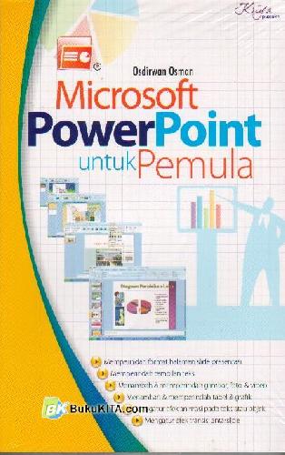 Cover Buku Microsoft PowerPoint untuk Pemula
