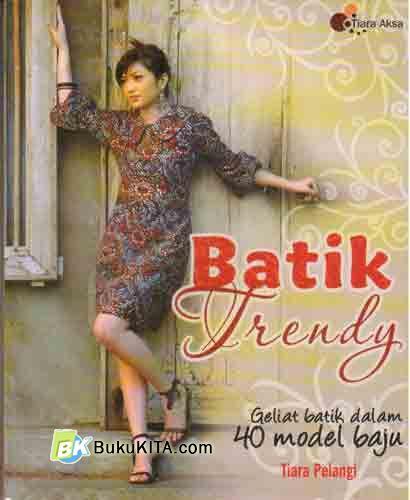 Cover Depan Buku Batik Trendy