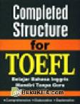 Cover Buku Completed Structure for TOEFL