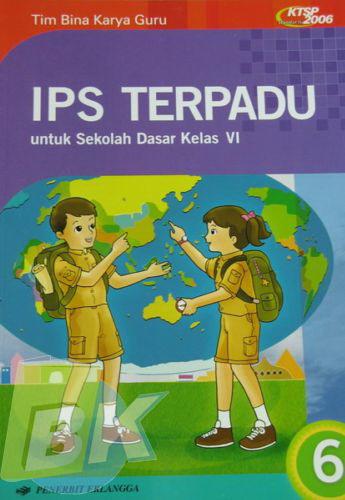 Cover Buku IPS TERPADU Jilid 6 untuk SD Kelas VI 1
