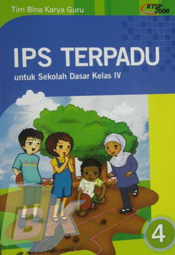 Cover Buku IPS TERPADU Jilid 4 untuk SD kelas IV 1