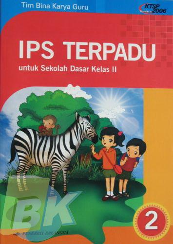 Cover Buku IPS TERPADU Jilid 2 untuk SD kelas II 1