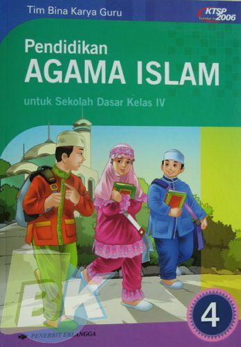 Cover Buku Pendidikan Agama Islam untuk SD Kelas 4 Jilid 4 1