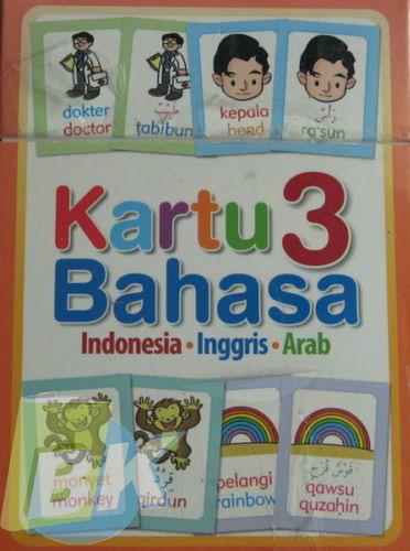 Cover Buku Kartu 3 Bahasa (Indonesia-Inggris-Arab) 1