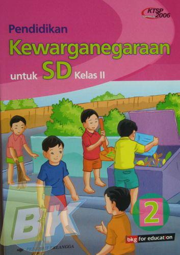Cover Buku Pendidikan Kewarganegaraan untuk SD Kelas 2 Jilid 2 1