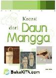 Cover Buku Kreasi dari Daun Mangga