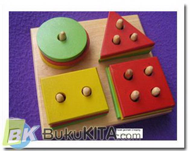 Cover Buku Mainan Anak : PASAK GEOMETRI